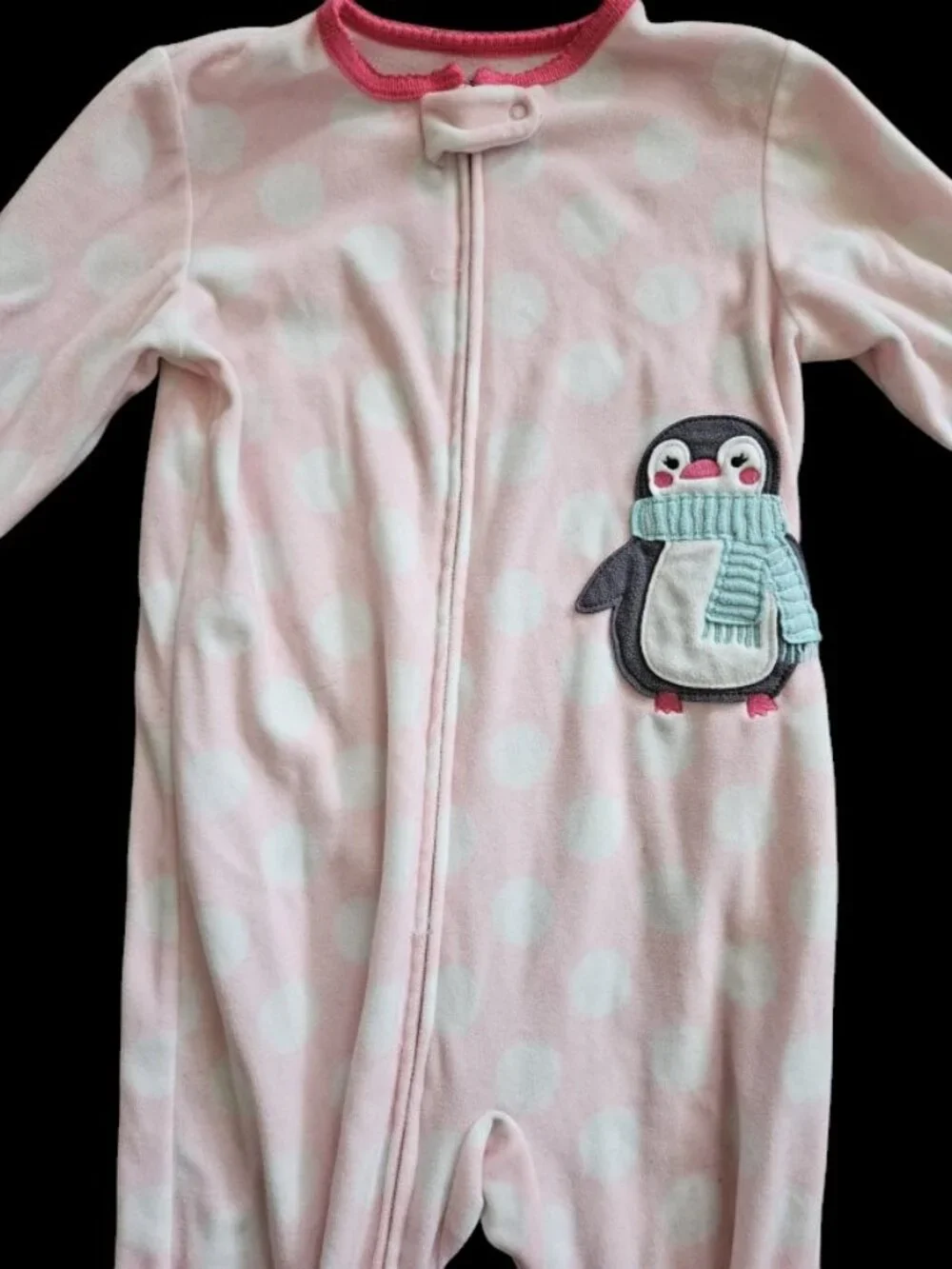 Carters pink polka
